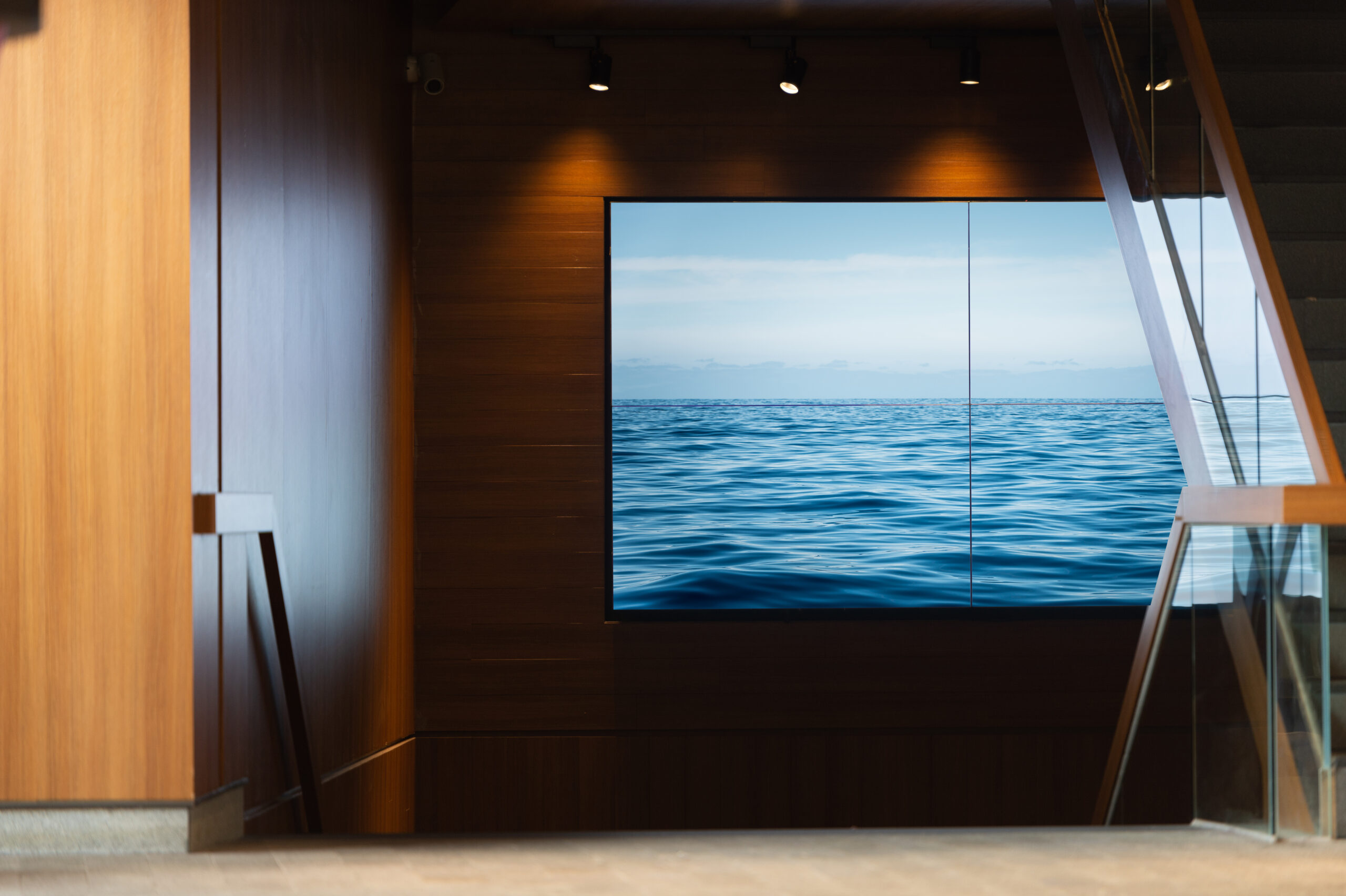 video wall in hotel