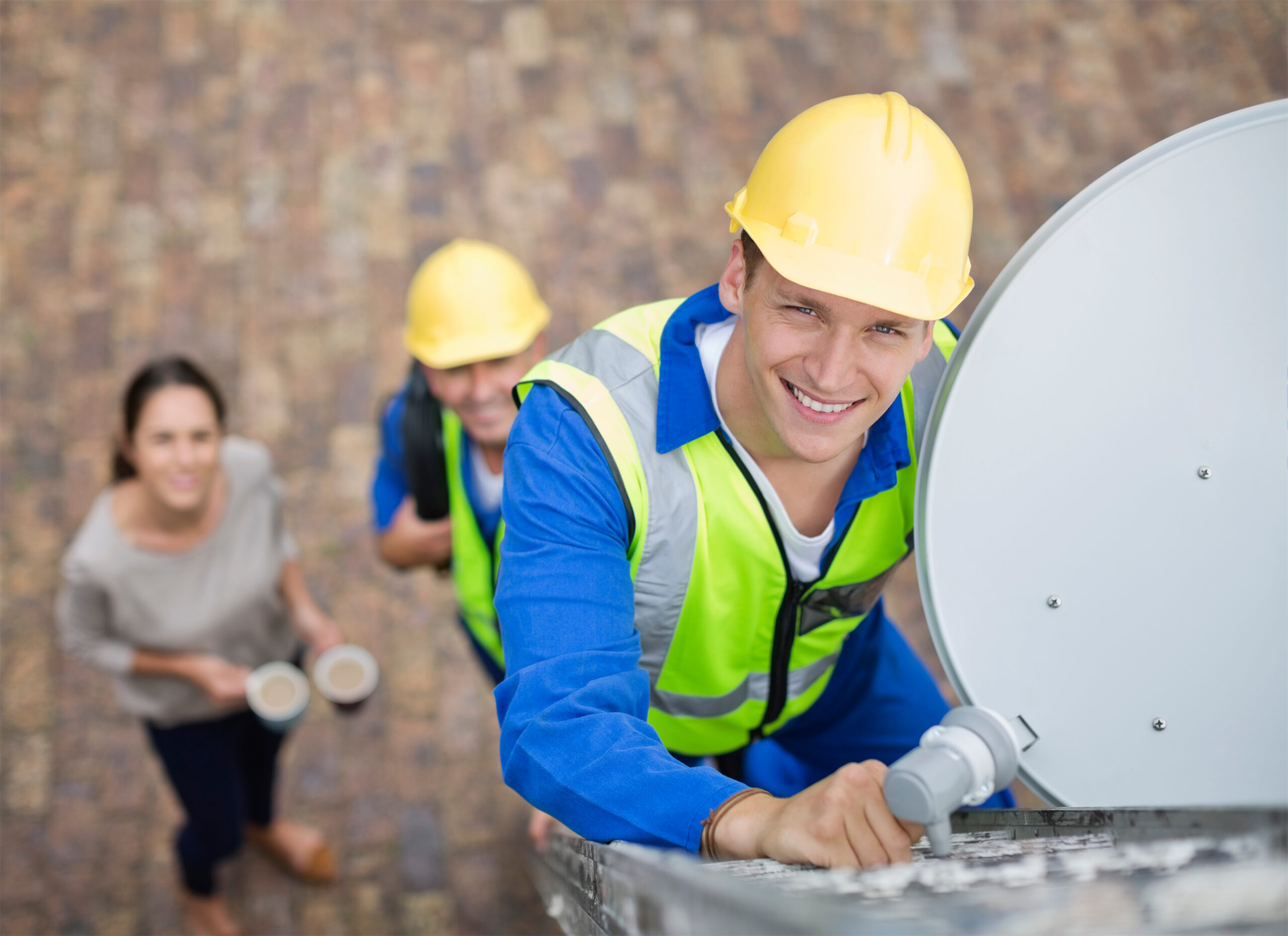 satellite dish installation staffordshire